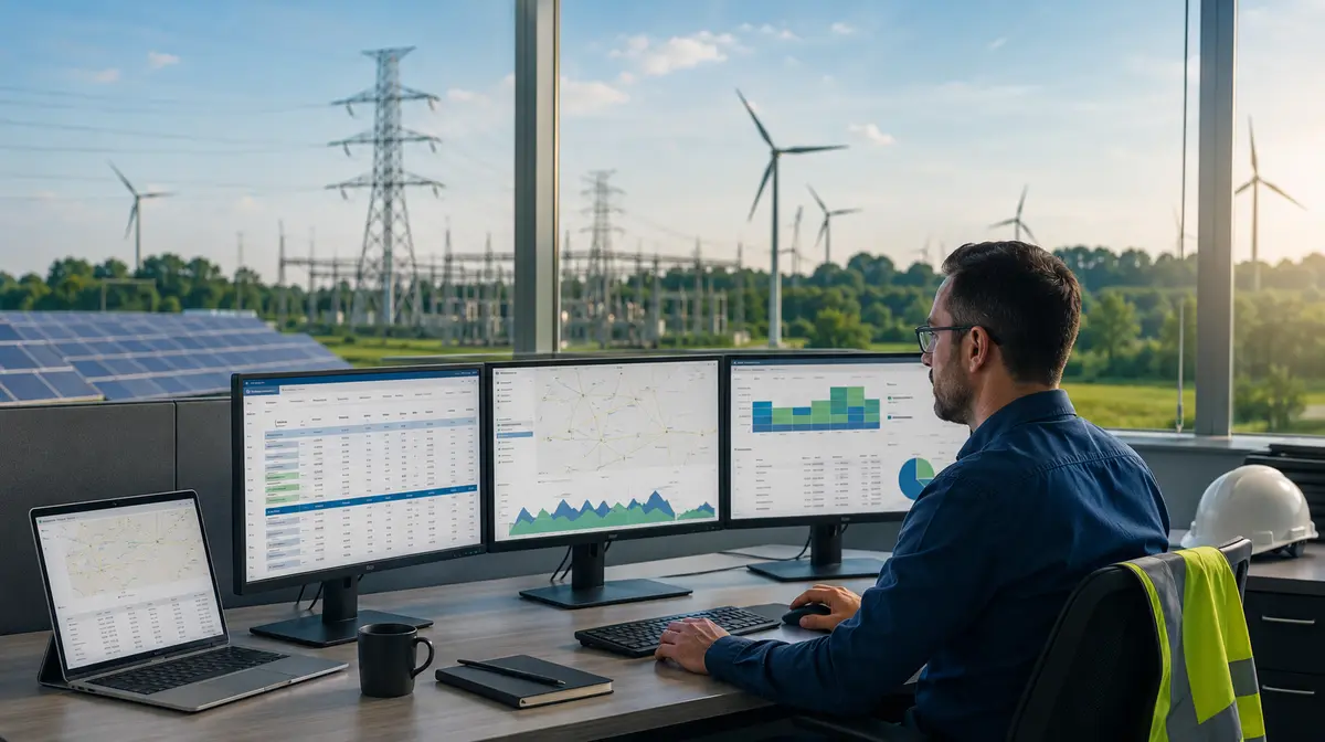 Utility assets, meters and field records prepared for operational systems