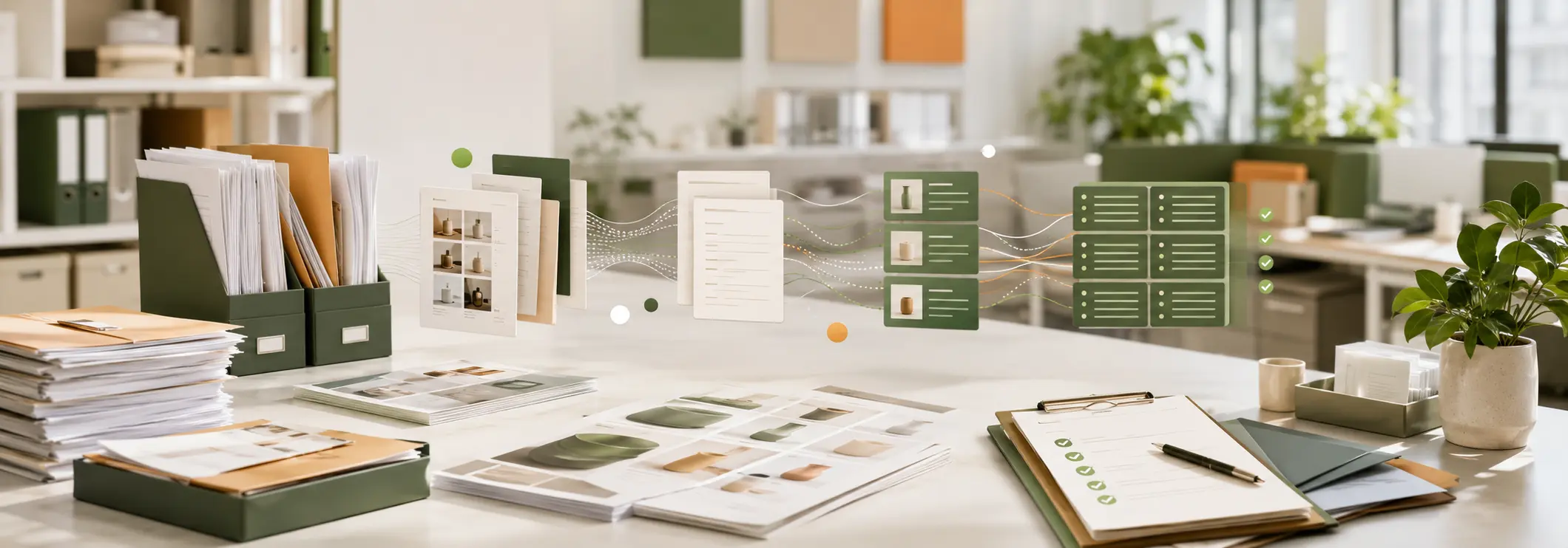 Portfolio of structured data entry, catalog and document processing work