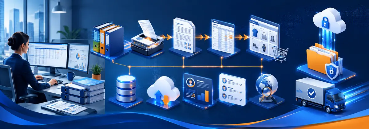 Professional data entry and data workflow services overview