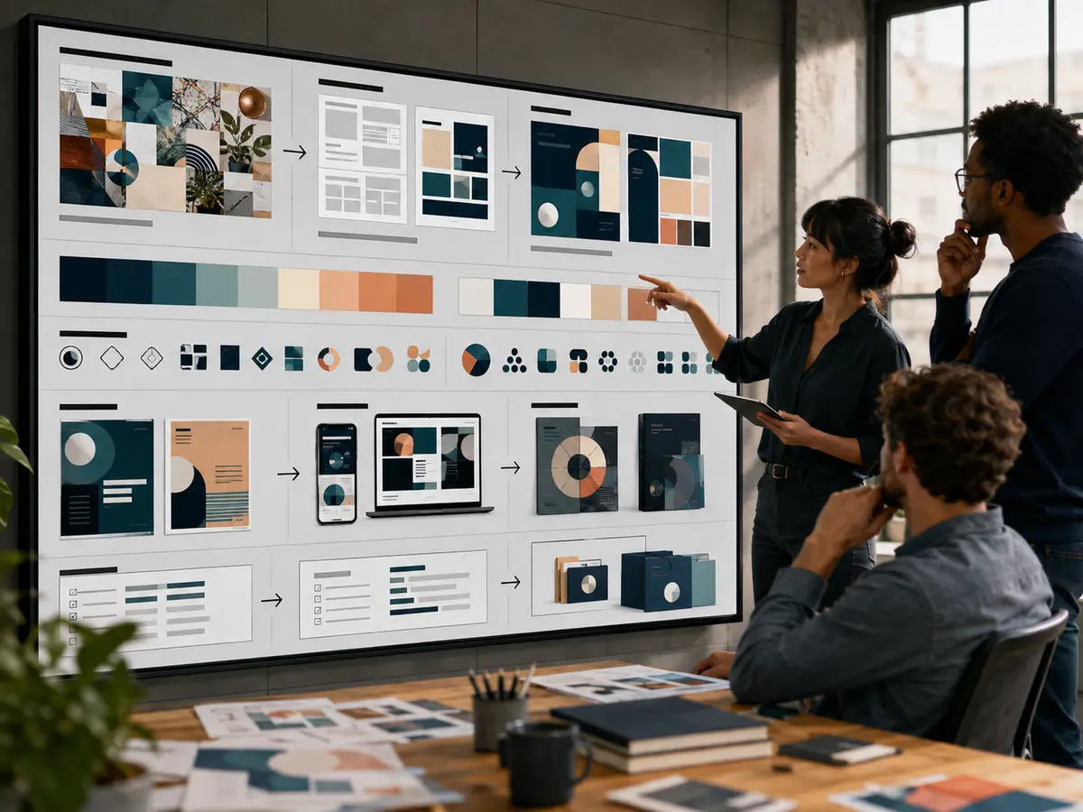 Shri Data Entry Services team working on Graphic Design Services projects