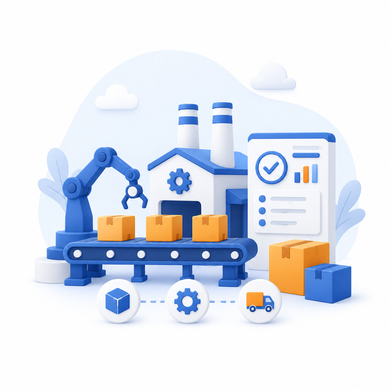Manufacturing data entry