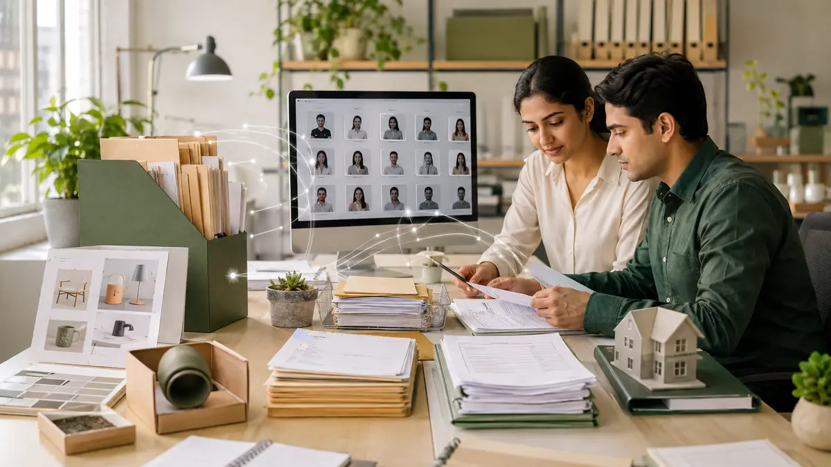 Data operations specialists working across product, document, CRM, finance and property record sources