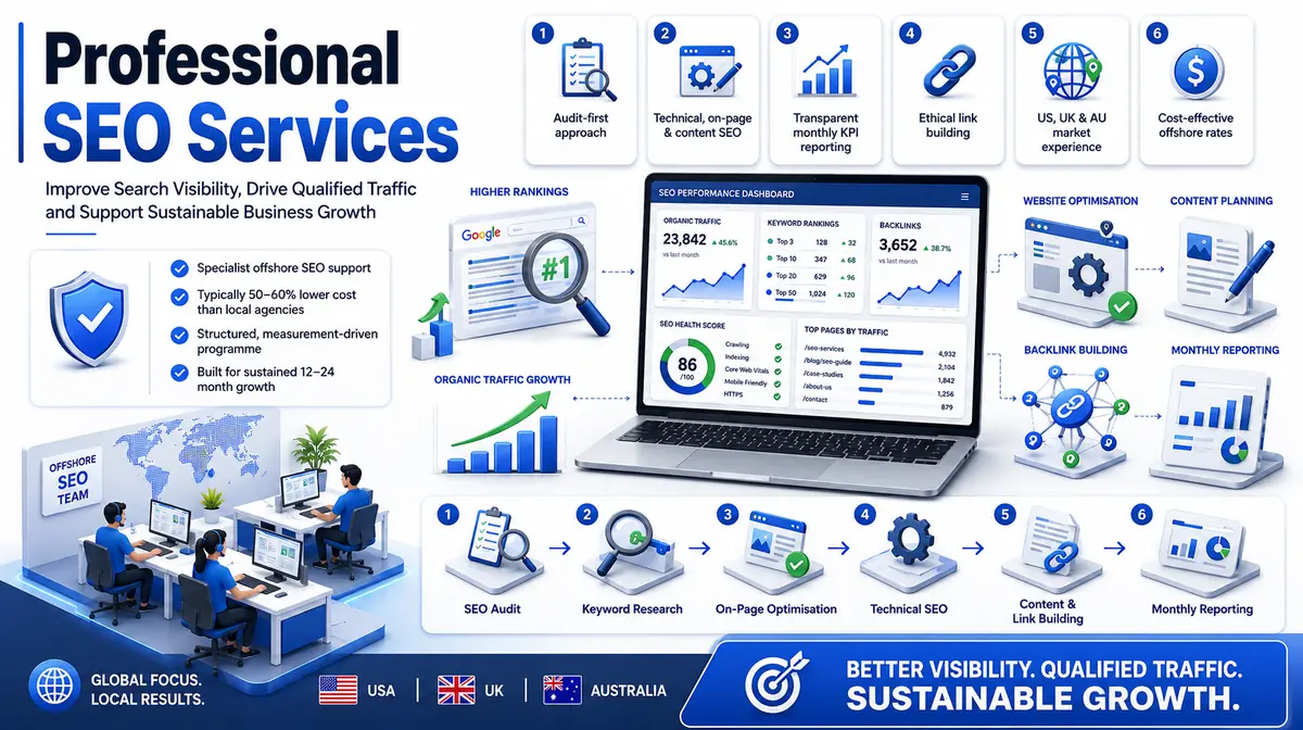 SEO Services workflow and quality review